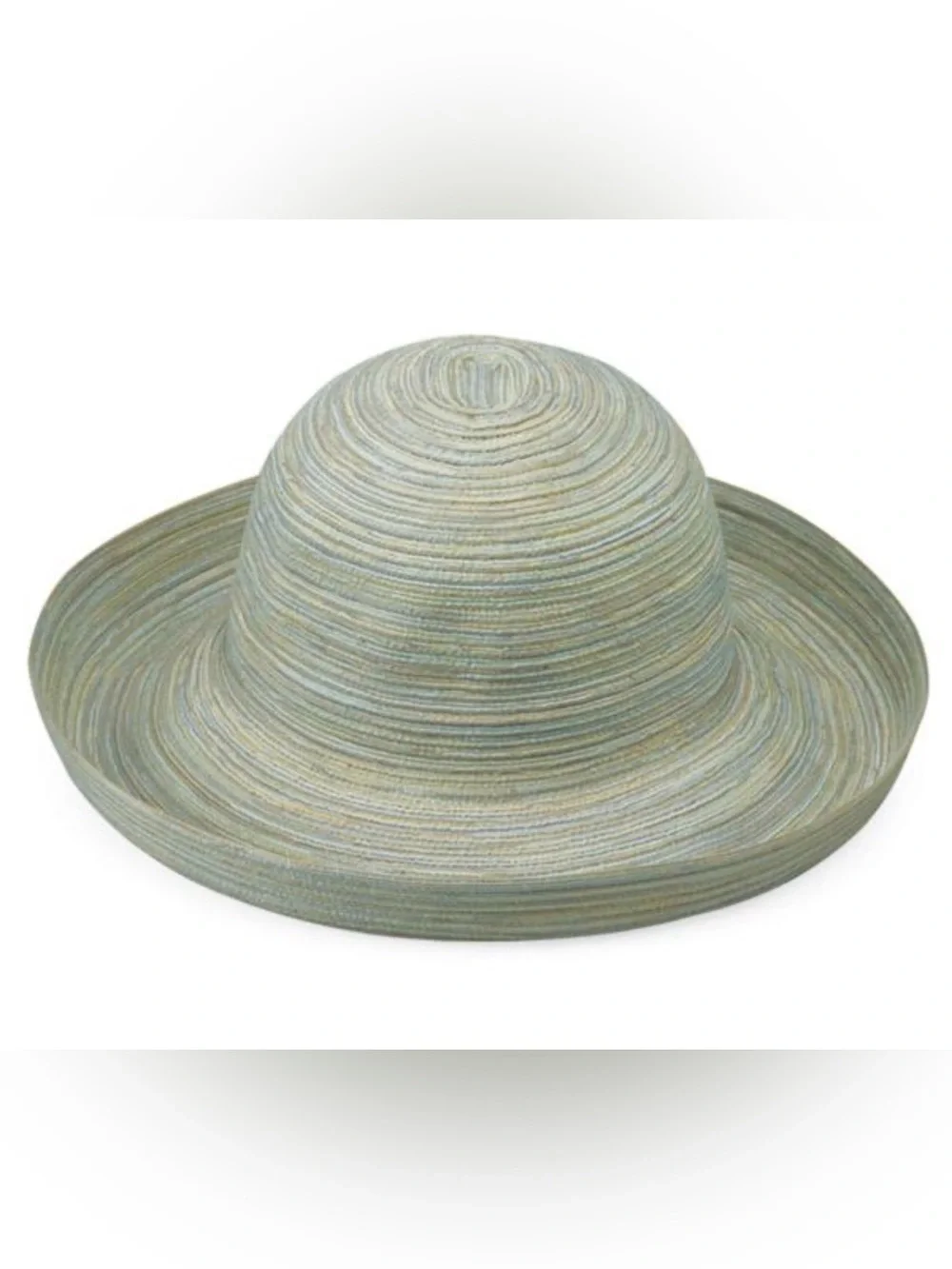 Wallaroo Wide Brim Women’s Straw Sun Hat in Pale Sage - Picture 1 of 8